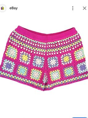 Design History knit 2 Pc Girls Short and tank Set, sz medium, NWOT